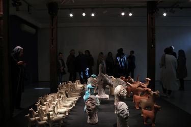 نمایشگاه گروهی "در ستایش خاک" در گالری طراحان آزاد