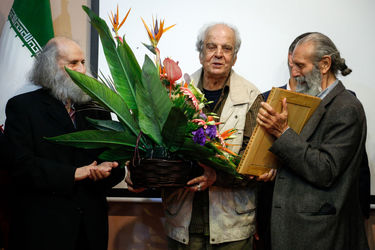 بزرگداشت منوچهر معتبر در هنرستان هنرهای زیبای تهران