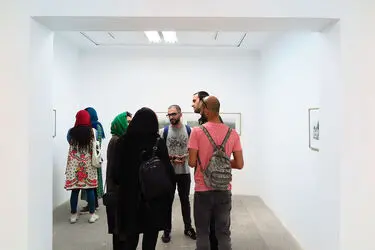 نمایشگاه آثار محسن شاهمردی در گالری امکان