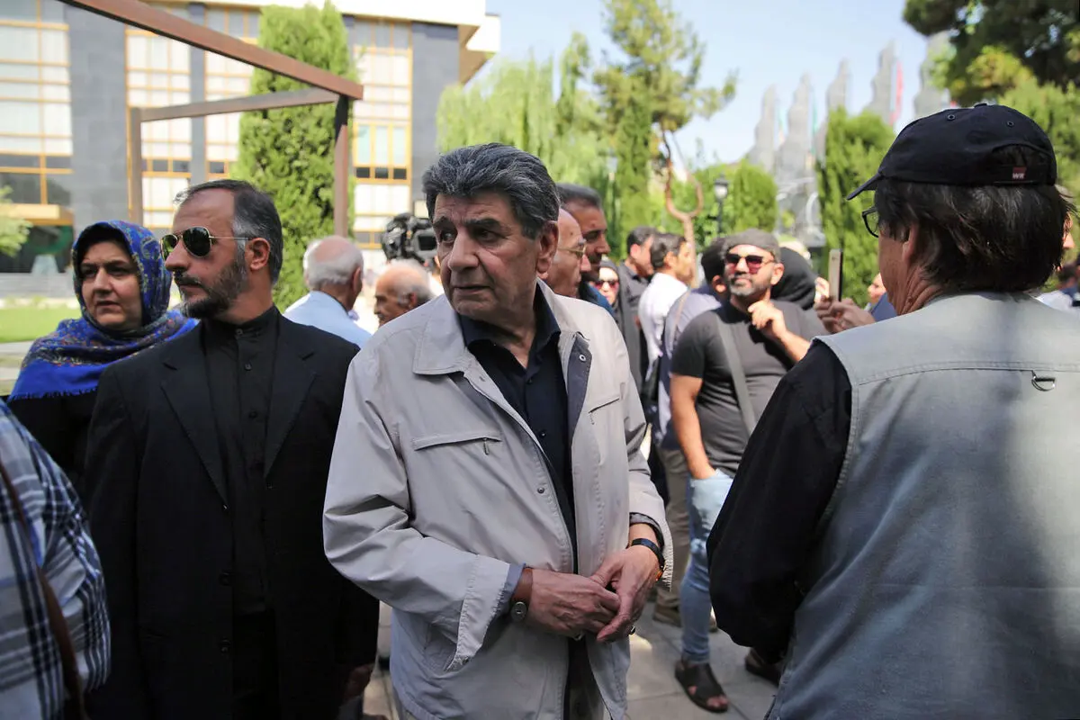 مراسم تشییع پیکر زنده یاد پرویز بهرام