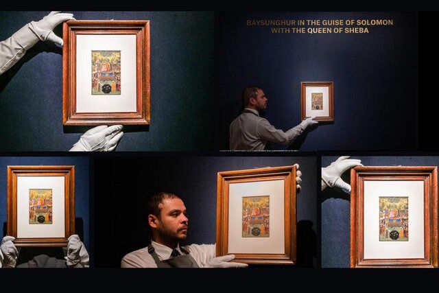 نقاشی ایرانی ۵۳ میلیارد تومان چکش خورد| فروش فوق‌العاده «زیبای لمیده» در کریستیز لندن
