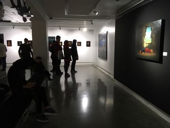 نمایشگاه نقاشی­‌ امید شایان با عنوان «کمدی الهی به روایت امید شایان" در گالری ثالث