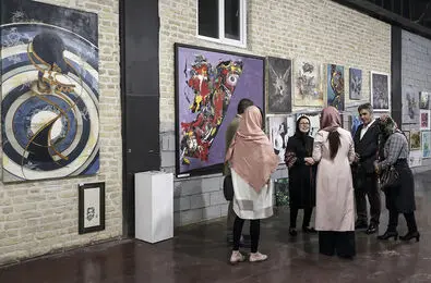 آغاز 110 میلیونی نمایشگاه تجسمی 