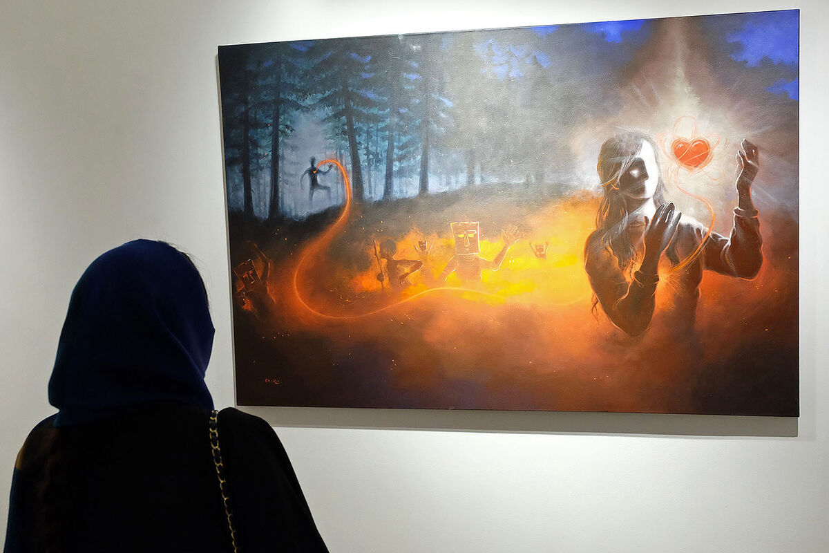 نمایشگاه نقاشی الیکا کشاورز در گالری نگر