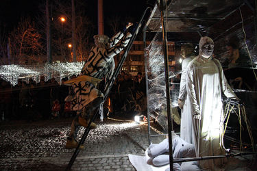 نمایش های خیابانی روز آخر جشنواره ئتاتر فجر