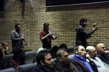 مراسم جایزه هنری "ویستا" در باغ موزه قصر