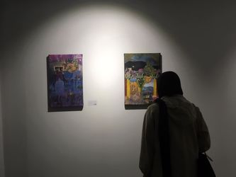 نمایشگاه نقاشی­‌ های تاها حامد با عنوان «پرنیان» در گالری ثالث