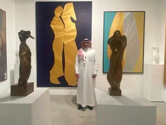 گالری ERRM ART و محمد عبدالله الساوی Mohammed Abdulla Al Saawy در آرت ابوظبی