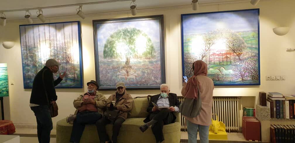 رونمایی کتاب درختان عاشق بهشت حسین محجوبی