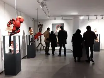 نمایشگاه آثار هادی نیکان در نگارخانه سهراب