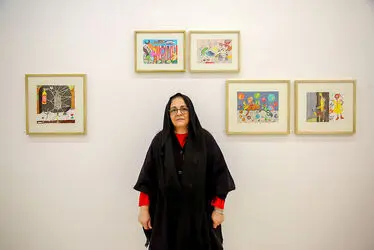 نمایشگاه طراحی هایده ایازی در گالری دلگشا