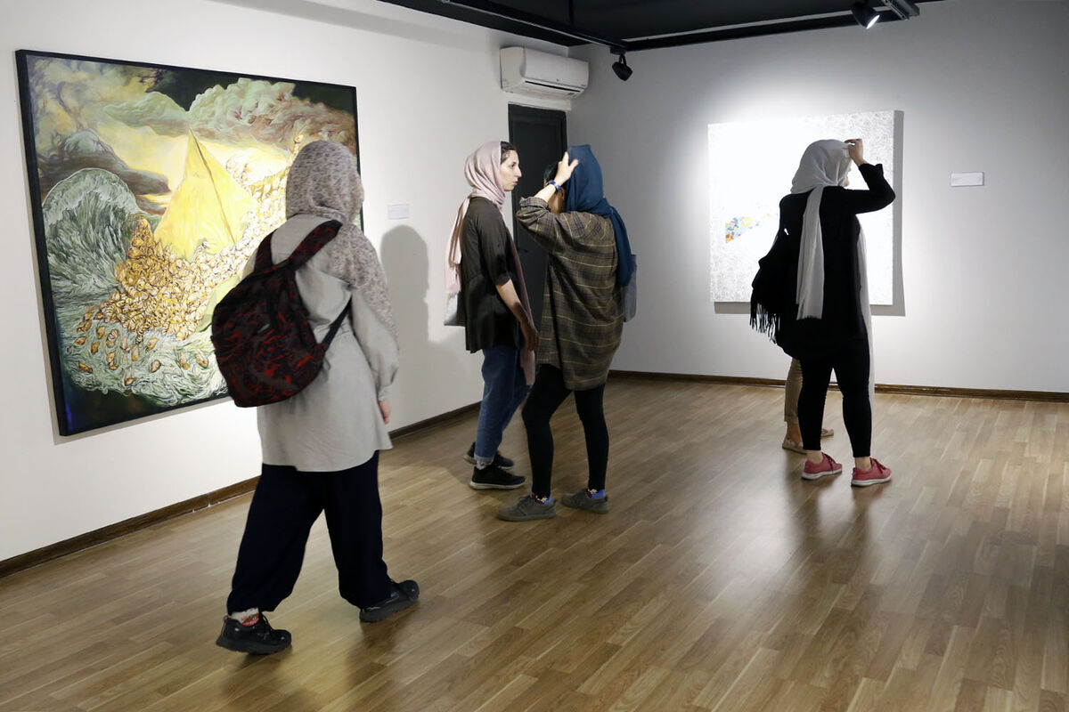 نمایشگاه گروهی با انتخاب شهرام انتخابی و آسیه سلیمیان در گالری آ 