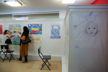 دومین روز جشنواره هنرهای تجسمی کودک و نوجوان در هنرکده لنا