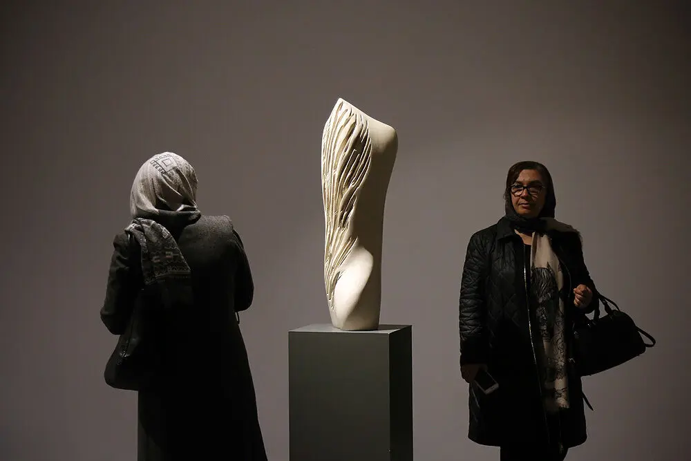 نمایشگاه مجسمه فاطمه امدادیان در گالری ایرانشهر