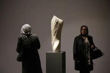 نمایشگاه مجسمه فاطمه امدادیان در گالری ایرانشهر