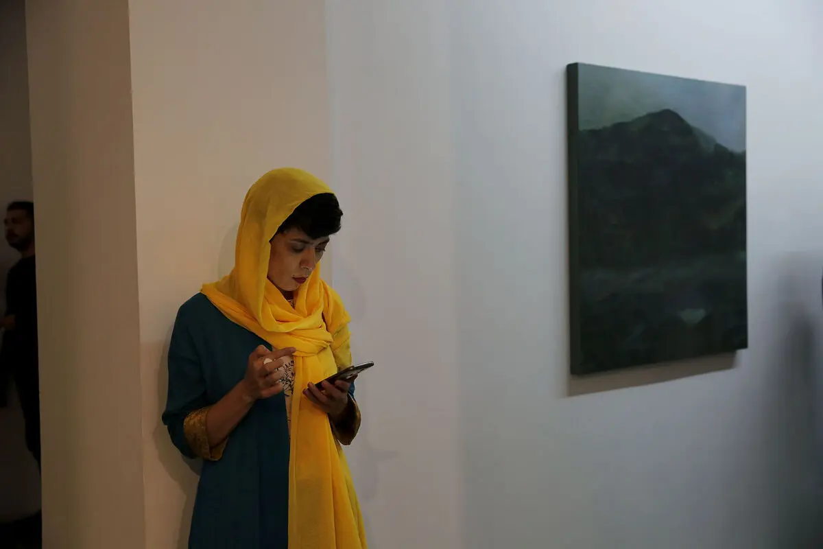 نمایشگاه نقاشی مسعود غفاری در گالری اُ