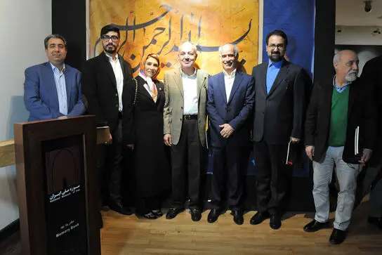 افتتاحیه نمایشگاه "قلمی چند از گنجینه ملک مدنی"