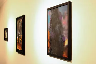 نمایشگاه نقاشی کریم نصر در گالری هور