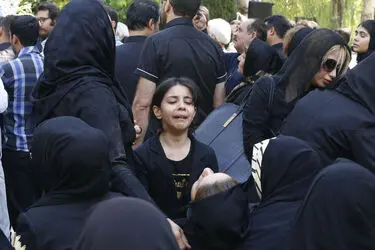 مراسم تشییع زنده‌یاد محمود جهان در تالار وحدت