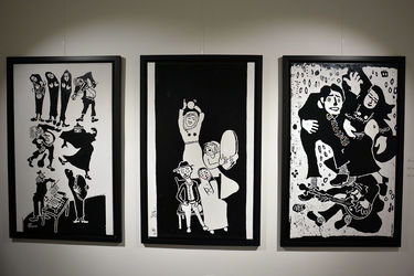 نمایشگاه گروهی آثار فیگوراتیو بزرگان هنر ایران در گالری فرمانفرما