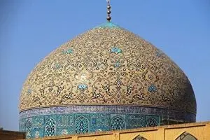 ادامه حواشی مرمت مسجد شیخ لطف الله و رنگ‌هایی که تغییر کردند!/ فیلم