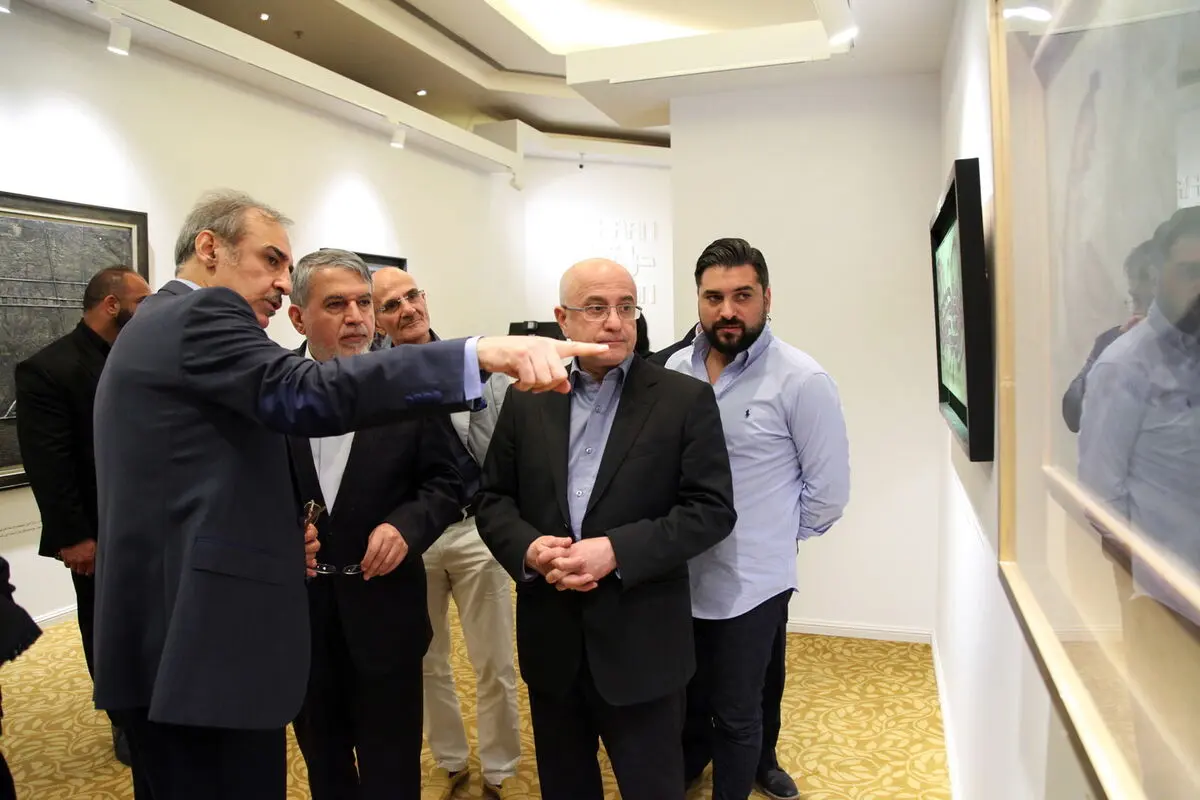 بازدید وزیر فرهنگ و ارشاد اسلامی از هفتمین حراج تهران