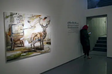 نمایشگاه نقاشی ساناز دزفولیان در گالری طراحان آزاد