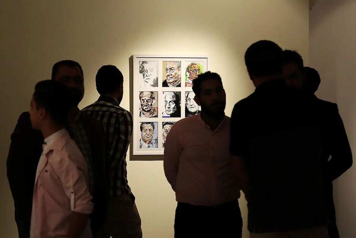 نمایشگاه نقاشی کوروش سرمدی در گالری ویستا