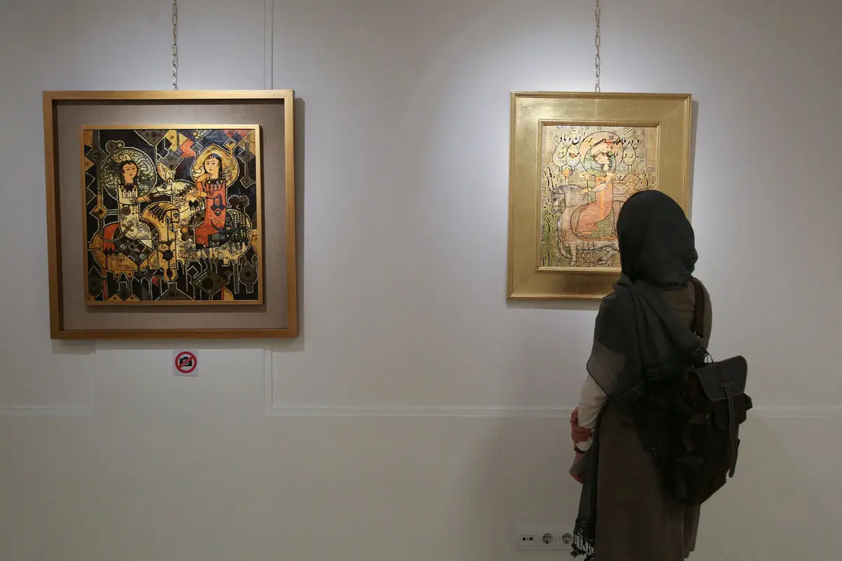 نمایشگاه آثار زنده یاد صادق تبریزی درنگارخانه بهنام دهش پور
