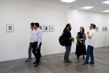 دومین نمایشگاه "سه در سه" در گالری اُ