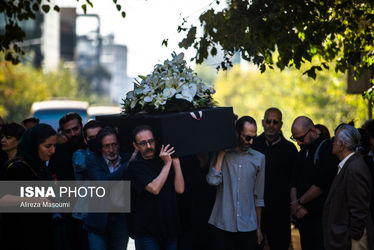 تشییع پیکر واحد خاکدان با حضور هنرمندان