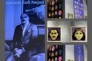 گالری ftnft در دبی مال و شاهان و دیوان سیاوش صوفی نژاد / عکس ها