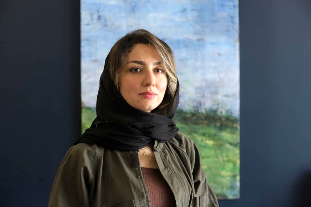 Farnaz Rezaei with "Written Abstract" at Vesta Color