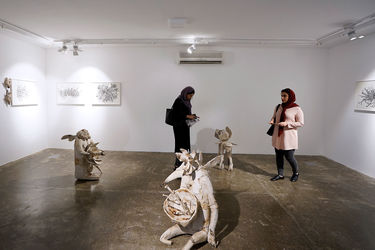 نمایشگاه گروهی نقاشی با عنوان " بختک " در گالری محسن