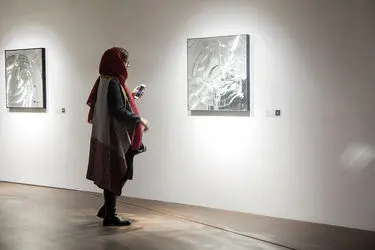 نمایشگاه آثار آینه‌کاری بابک سلیمانی در گالری آرت هاب آریانا