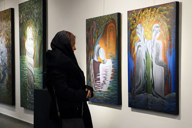 نمایشگاه بی کرانه آلیس ورشو در گالری مژده