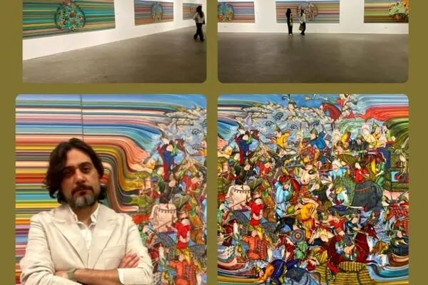 Arash Nazari with “Poem is My Name" at Leila Heller Gallery Dubai | photos