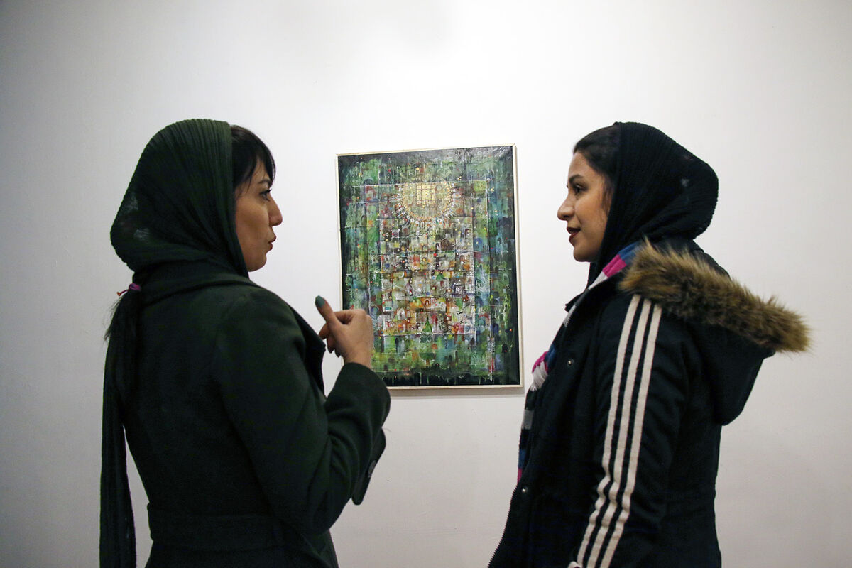 نمایشگاه نقاشی مهرداد کاتوزیان در گالری دنا