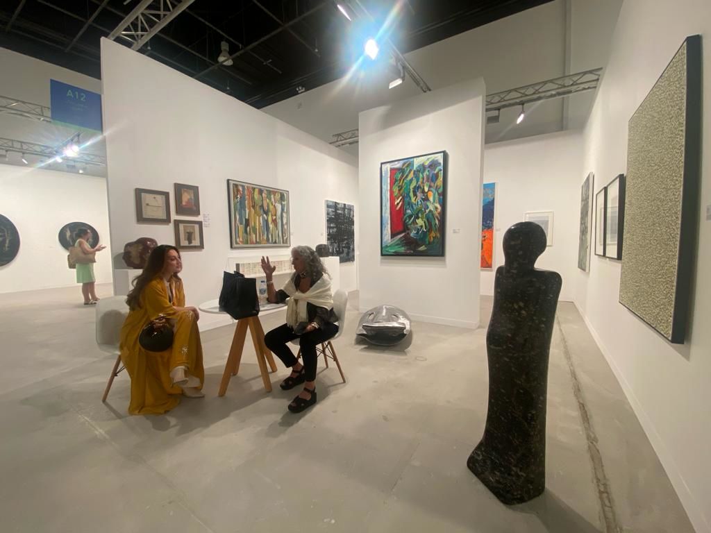 Salwa Zeidan Gallery introduced contemporary art Abu Dhabi Art 2023 | Photos
