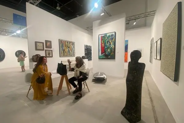 Salwa Zeidan Gallery introduced contemporary art Abu Dhabi Art 2023 | Photos