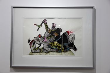 نمایشگاه گروهی مصورنامه  در گالری زیر زمین دستان