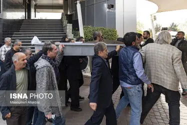 مراسم تشییع پیکر همایون ارشادی