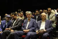 نگاه معنادار علی نصیریان در کنار وزیر ارشاد / عکس