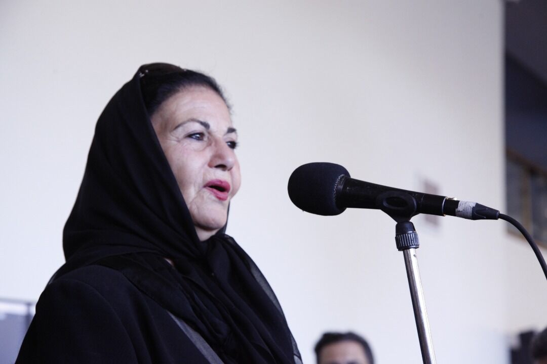 تشییع پیکر زنده‌یاد شهلا ریاحی از تالار وحدت