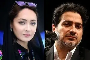 دلداری نیکی کریمی به همایون شجریان/ عکس