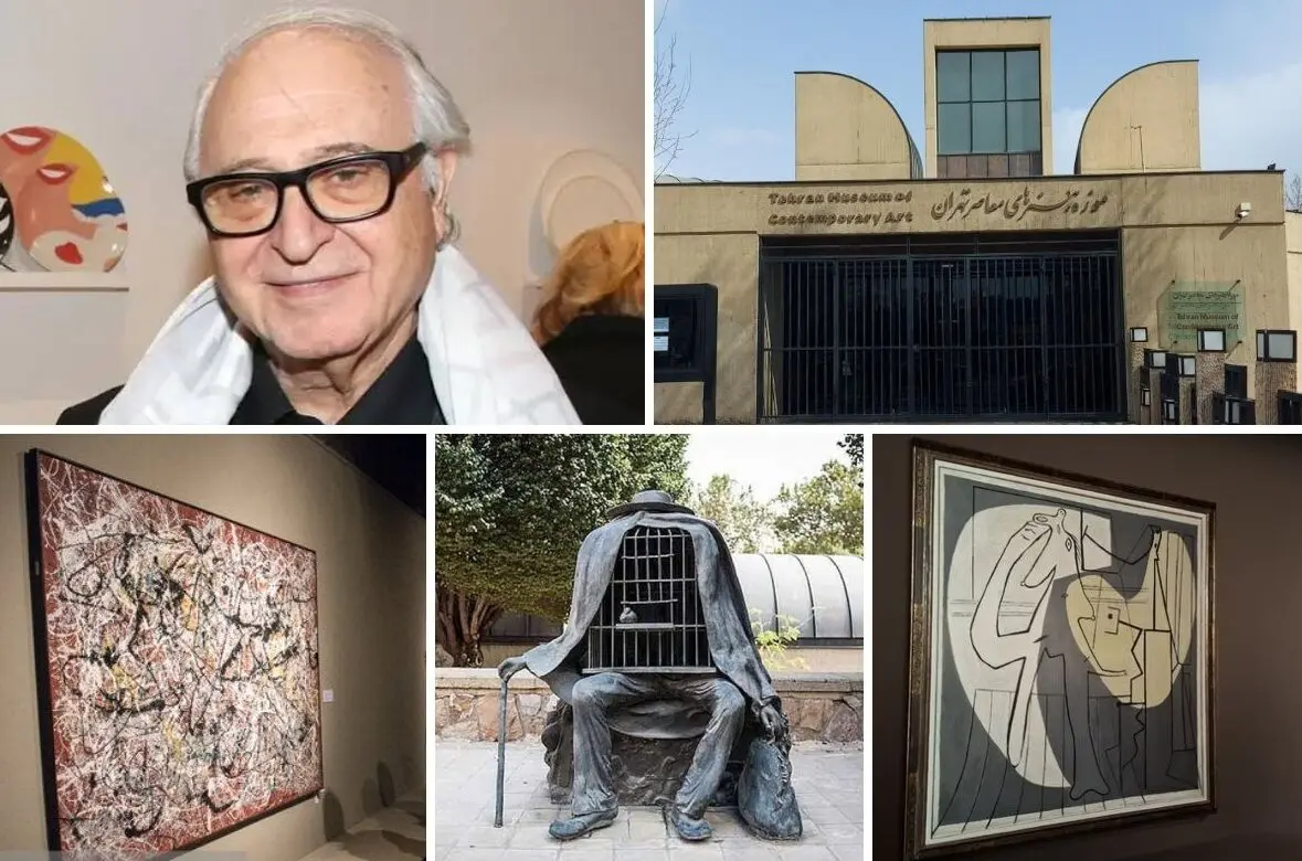 ویدئو: روایت کامران دیبا از گنجینه موزه هنرهای معاصر تهران/ سرمایه‌گذاری ۴ میلیون دلاری که امروز میلیاردها دلار می‌ارزد
