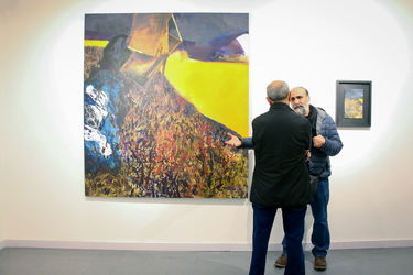 نمایشگاه نقاشی کریم نصر در گالری هور