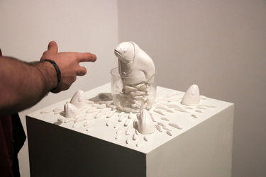 افتتاحیه نمایشگاه گروهی نقاشی و مجسمه با عنوان "بوم" در گالری ویستا
