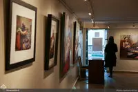 Golestan Gallery exhibiting Shabnam Shabani paintings