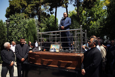 مراسم تشییع پیکر زنده یاد پرویز بهرام